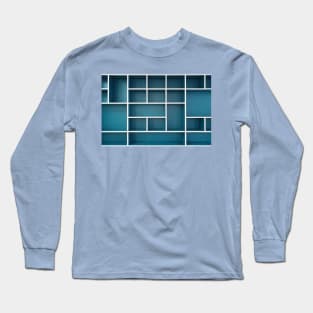 blue shelves Long Sleeve T-Shirt